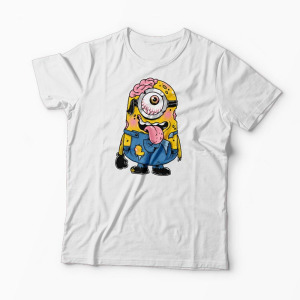 Tricou Zombie Minion - Bărbați-Alb