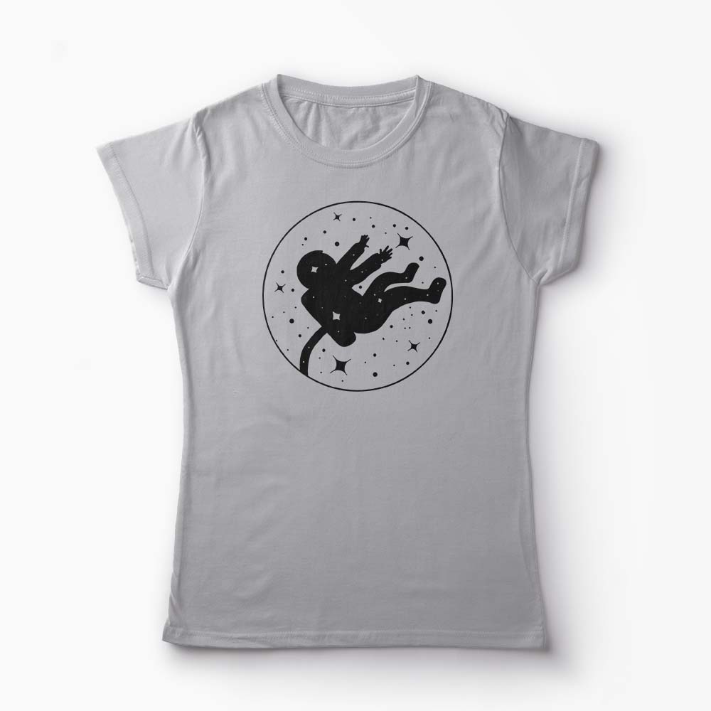 Tricou Astronaut No Gravity - Femei-Gri