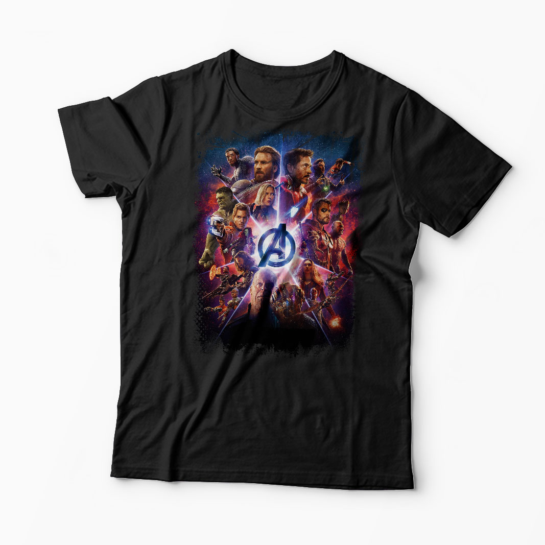 Tricou Avengers Infinity War  - Bărbați-Negru