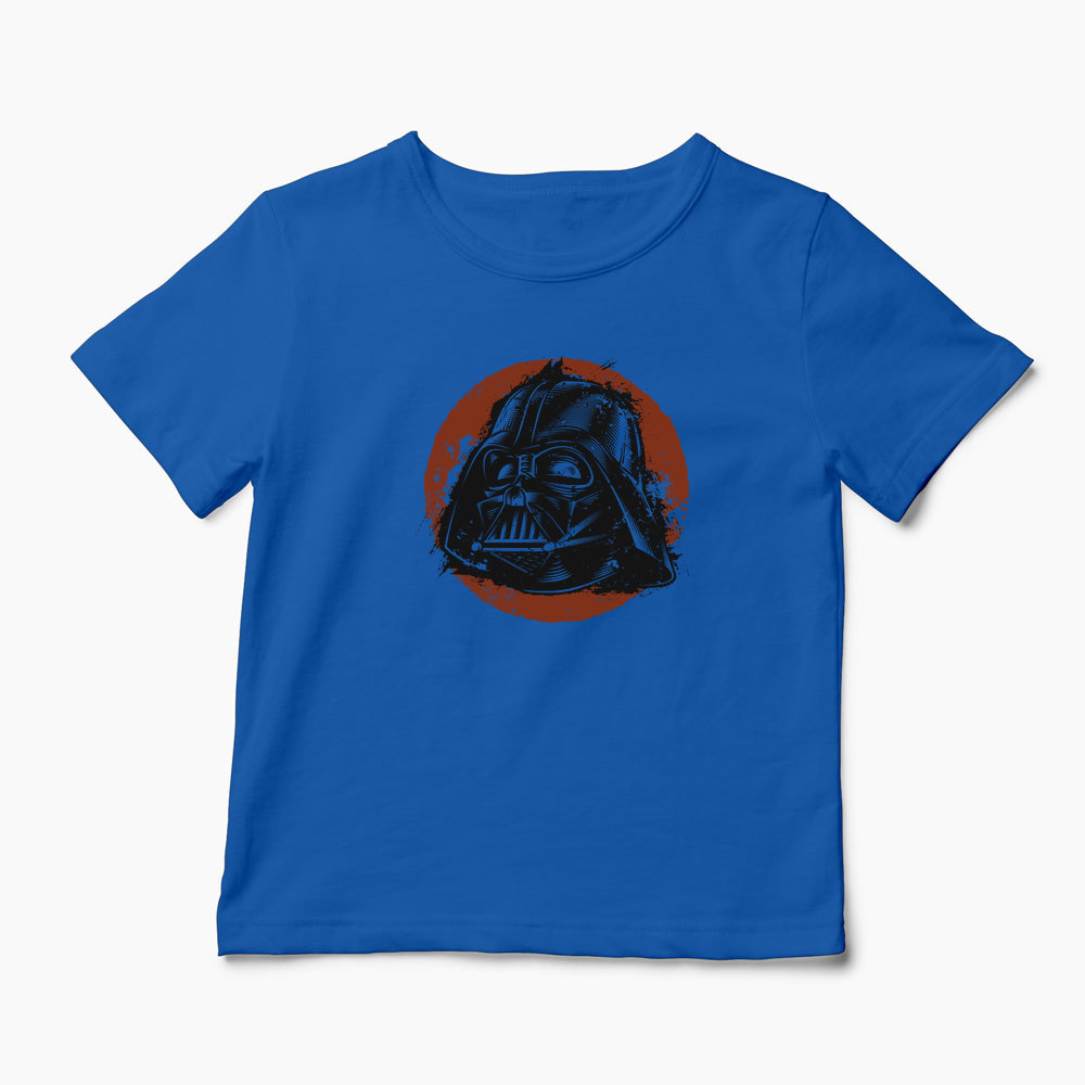 Tricou Casca Darth Vader - Star Wars - Copii-Albastru Regal