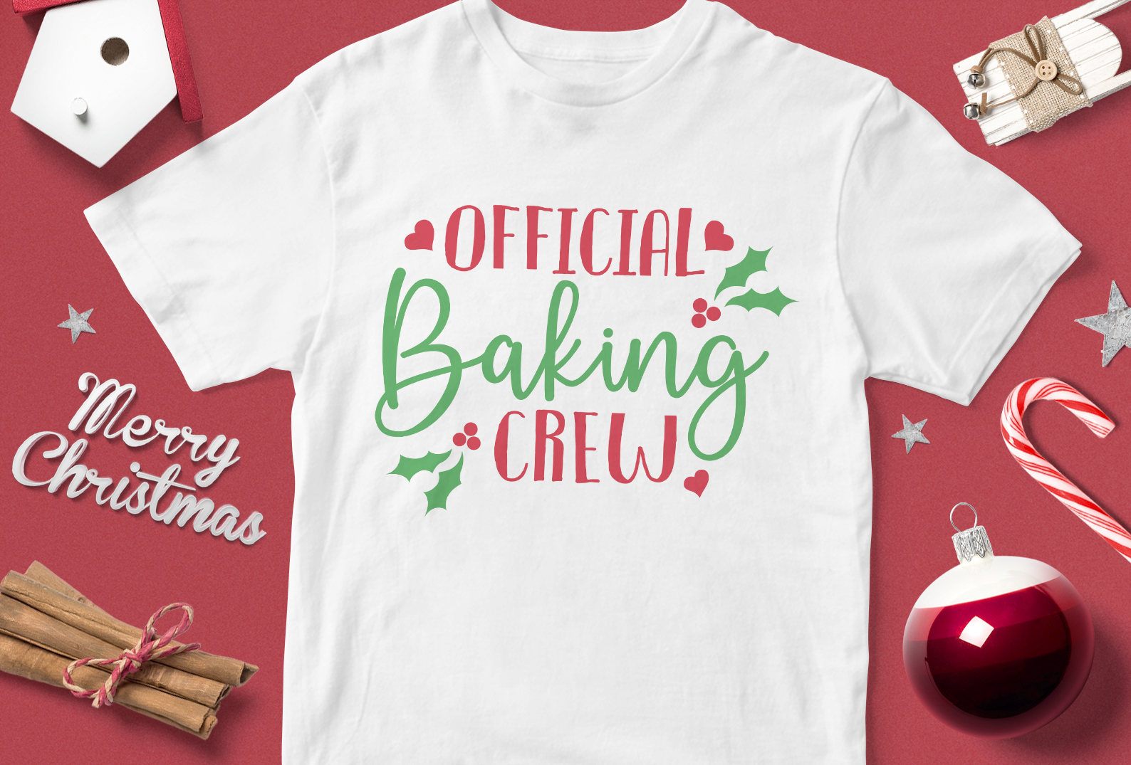 Tricou Crăciun Official Baking Crew