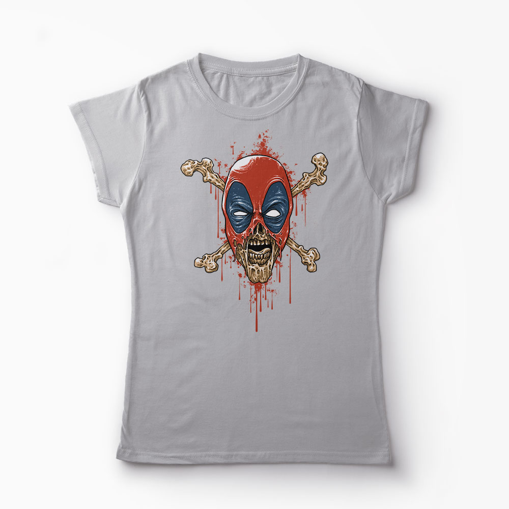 Tricou DeadZombie - Femei-Gri