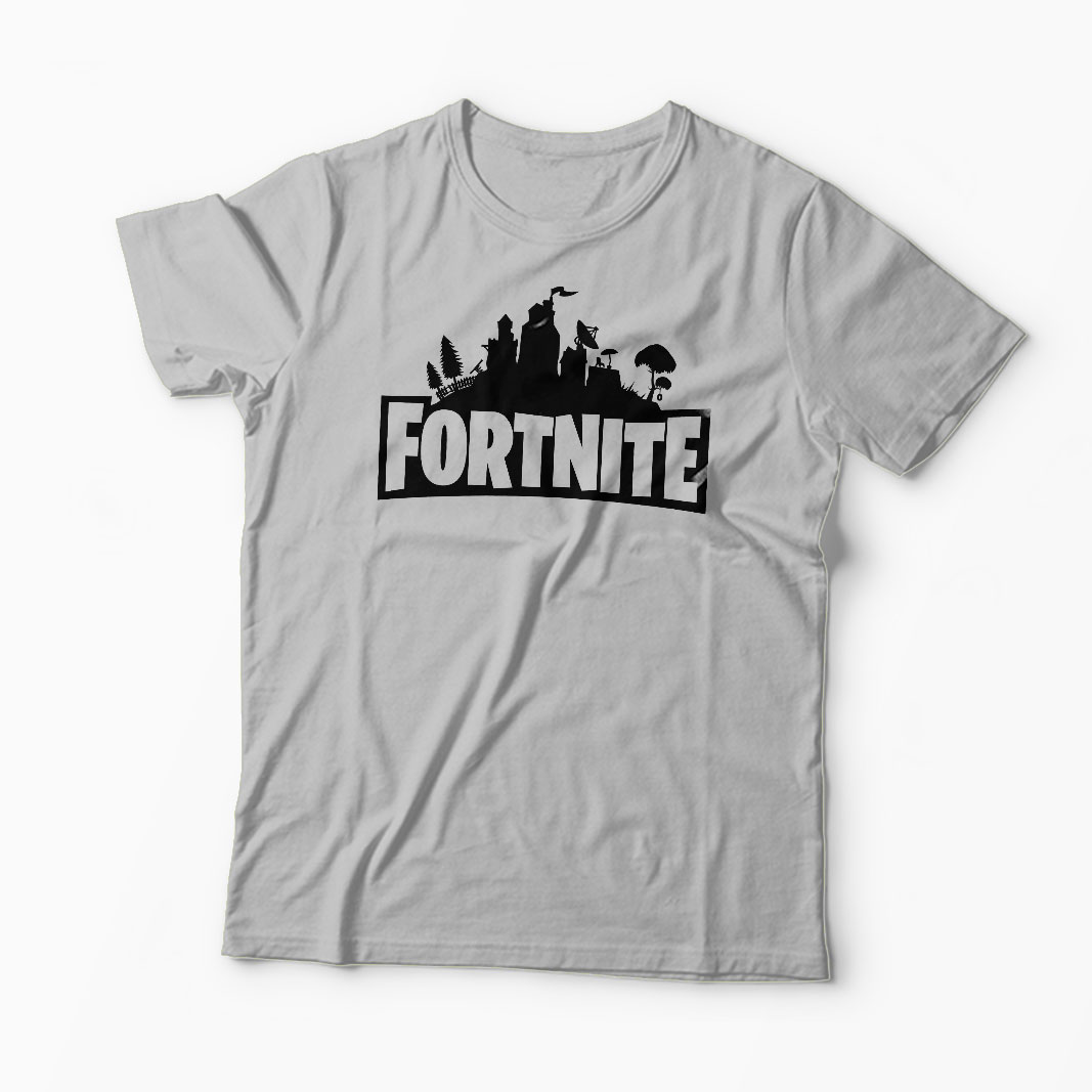 Tricou Fortnite - Bărbați-Gri