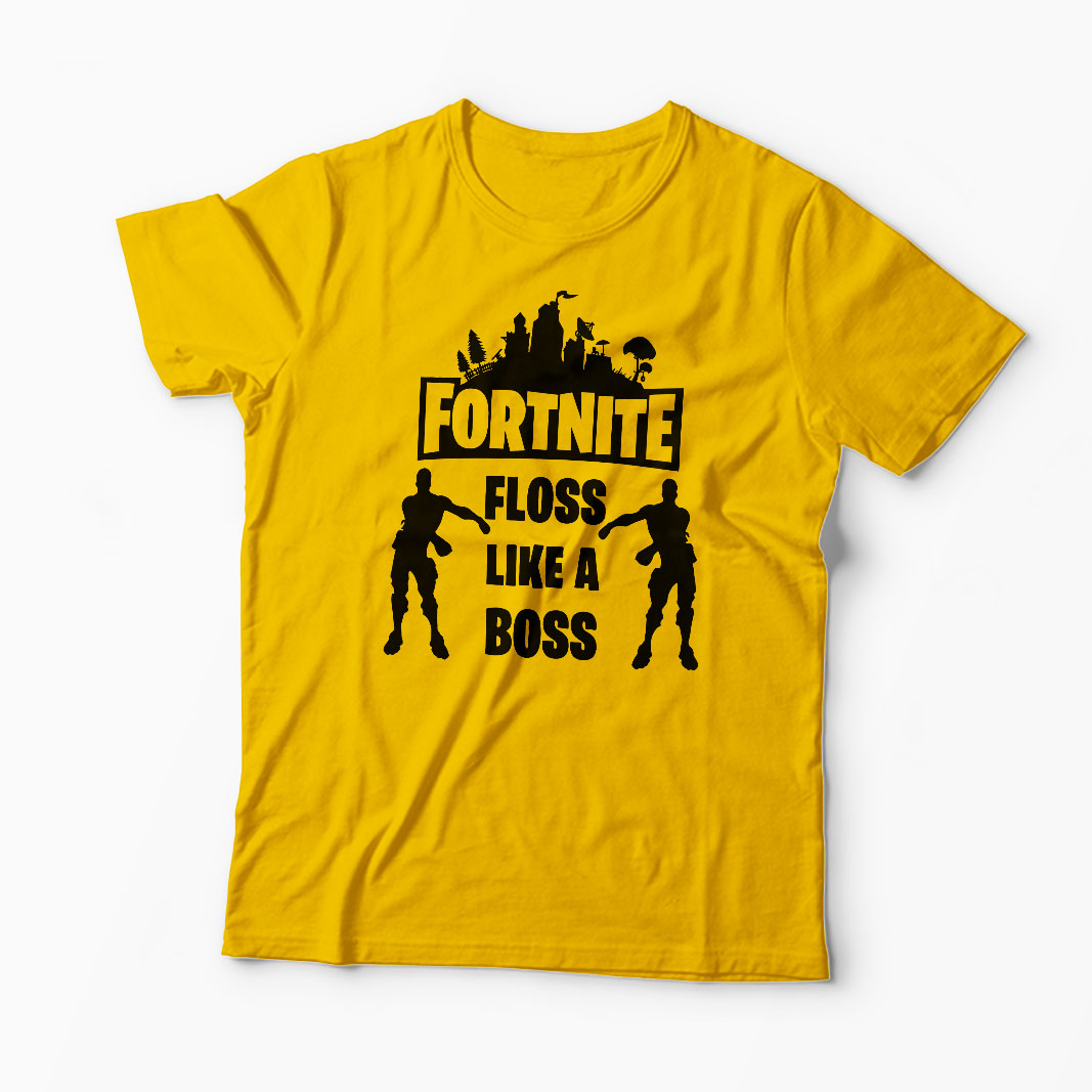 Tricou Fortnite Floss Like A Boss - Bărbați-Galben