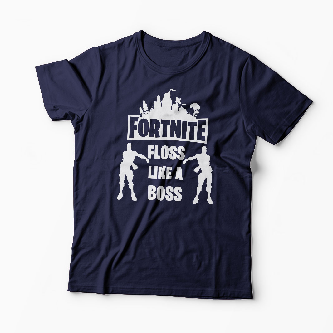 Tricou Fortnite Floss Like A Boss - Bărbați-Bleumarin