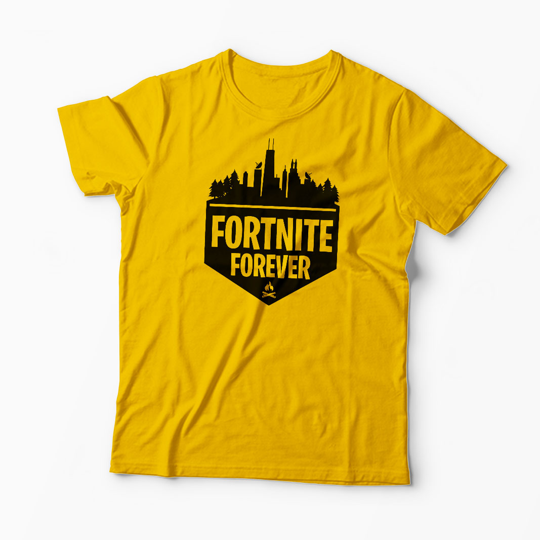 Tricou Fortnite Forever - Bărbați-Galben