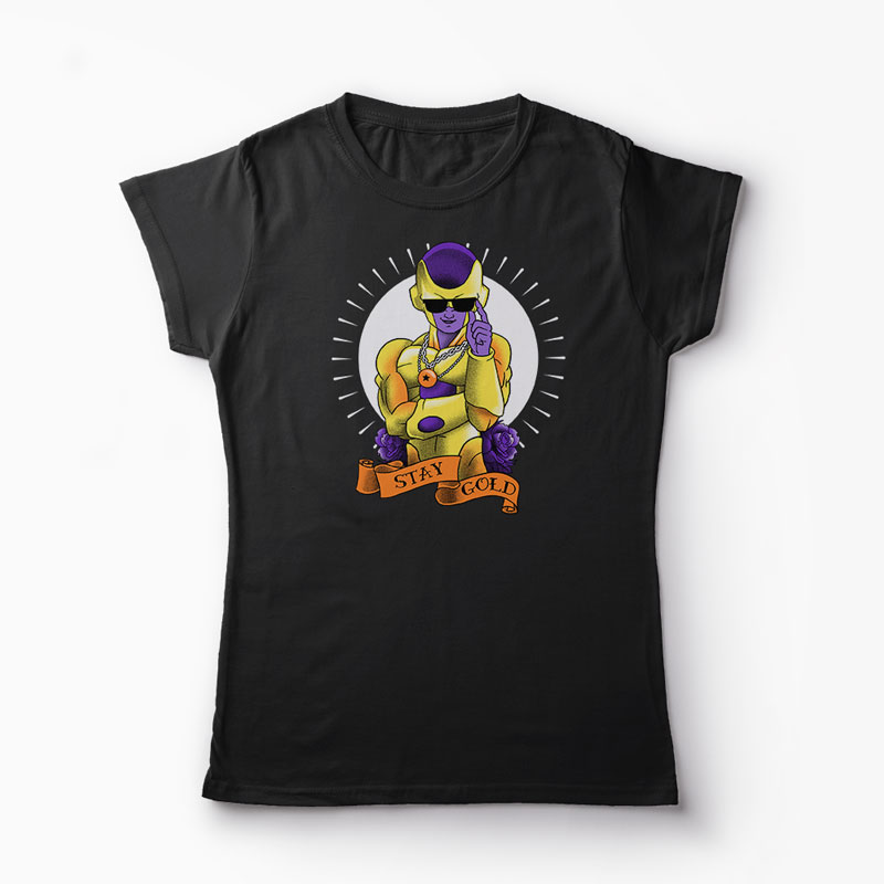 Tricou Frieza Gold - Femei-Negru