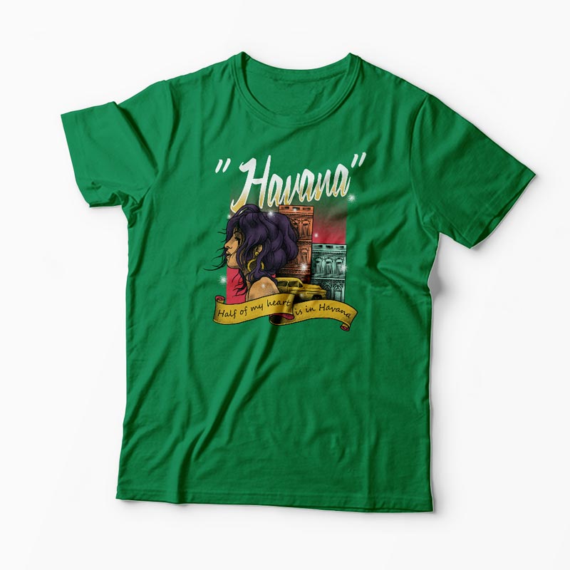 Tricou Havana In My Heart - Bărbați-Verde