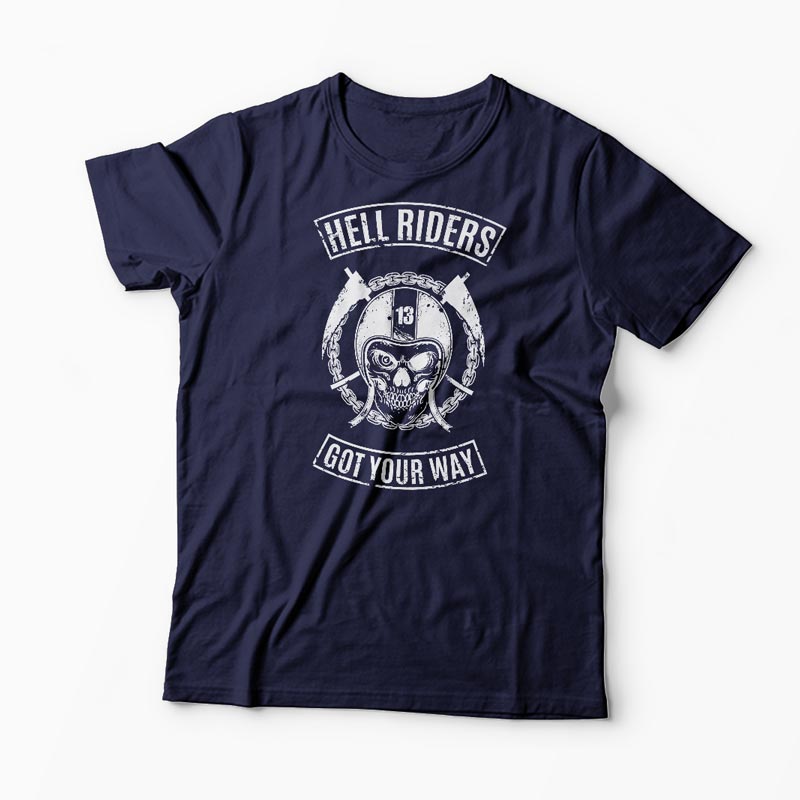 Tricou Hell Riders Got Your Way - Bărbați-Bleumarin