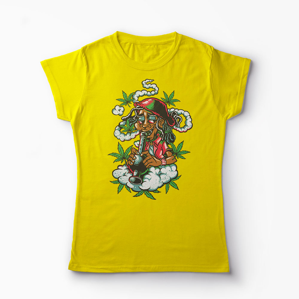 Tricou High Jamaican - Femei-Galben