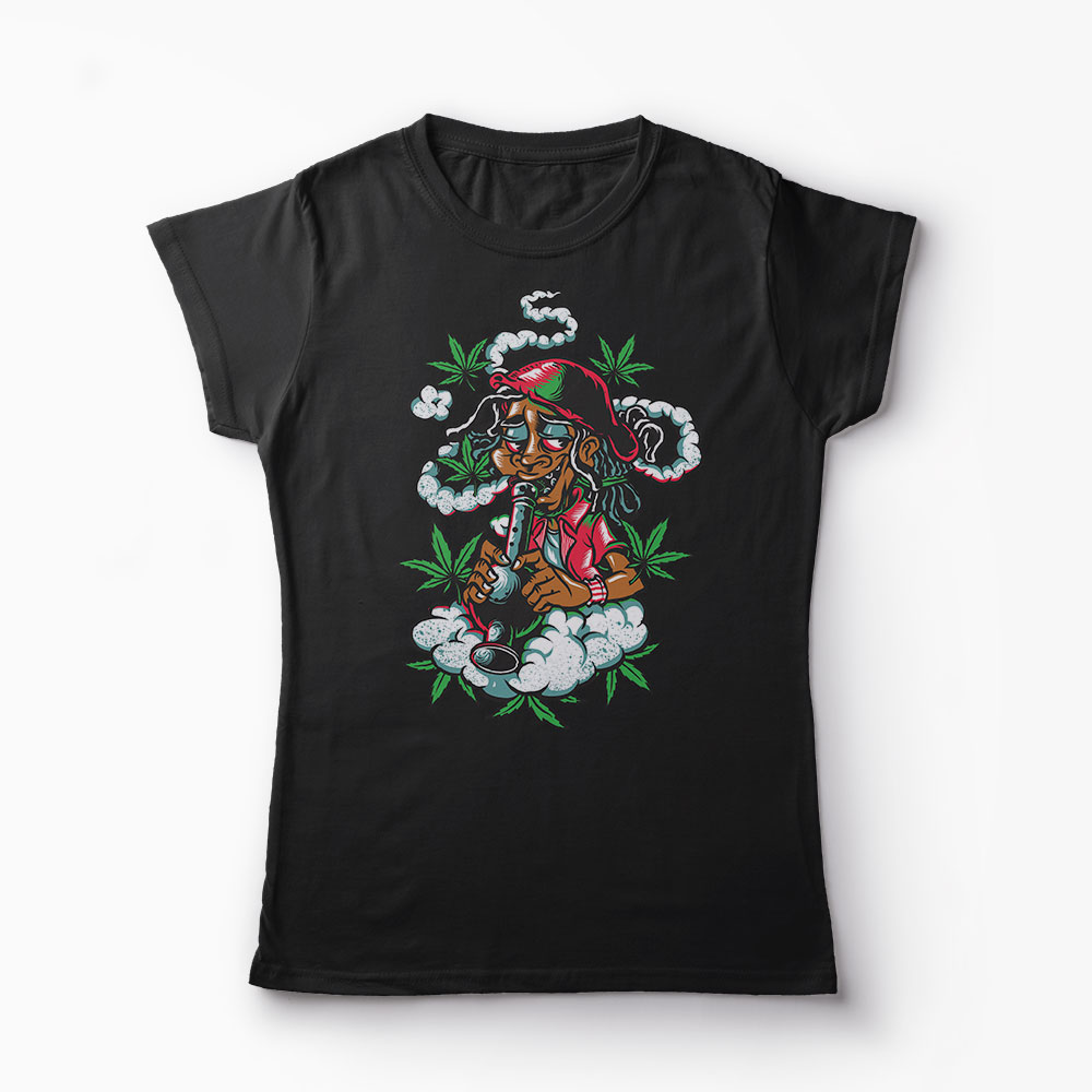 Tricou High Jamaican - Femei-Negru