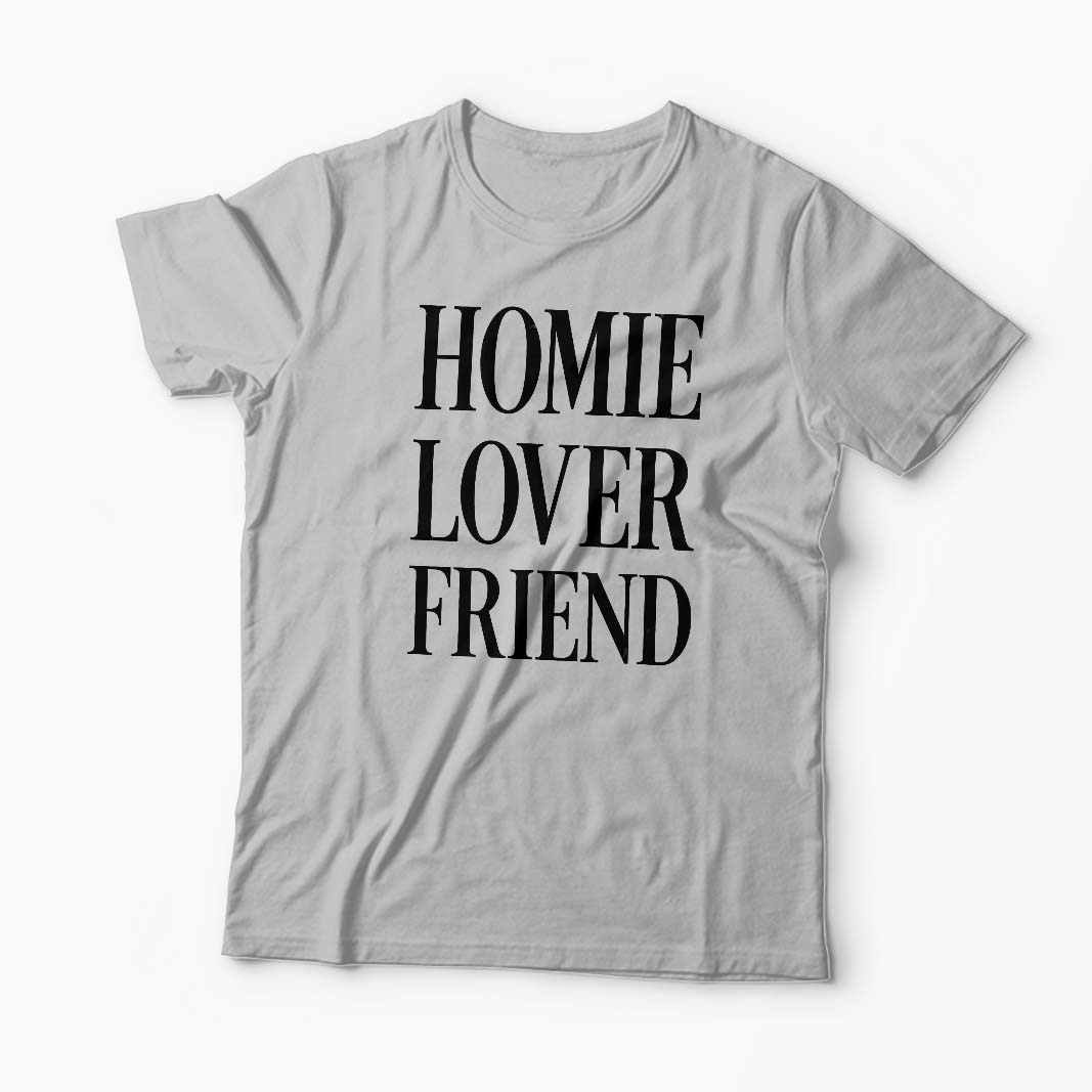 Tricou Homie Lover Friend - Bărbați-Gri