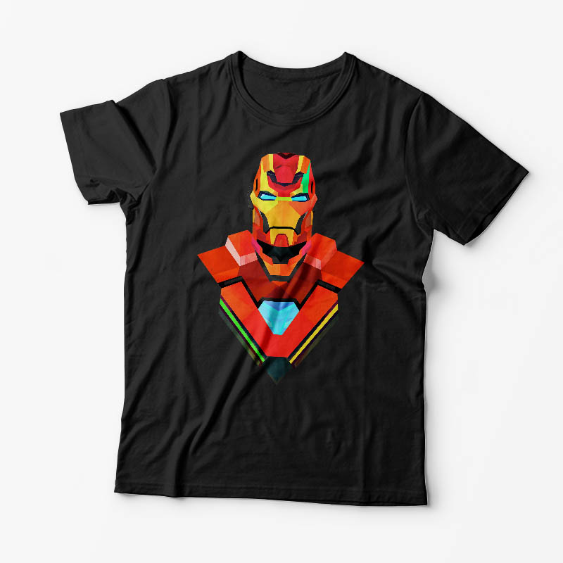 Tricou Iron Man - Bărbați-Negru