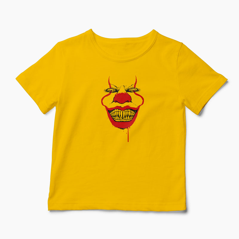 Tricou IT Grin - Copii-Galben