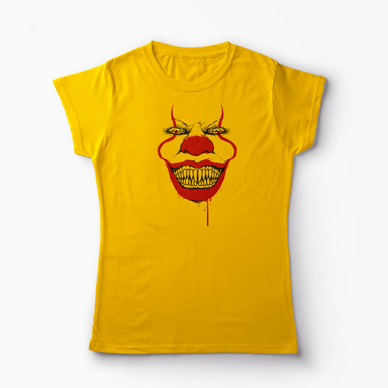 Tricou IT Grin - Femei-Galben