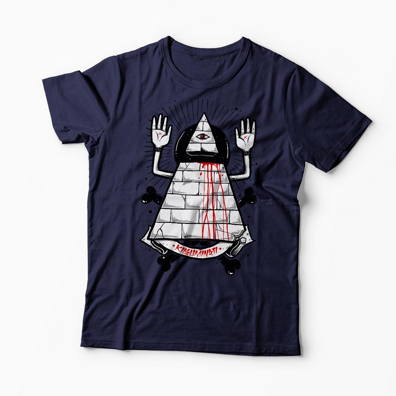 Tricou Killuminati - Bărbați-Bleumarin