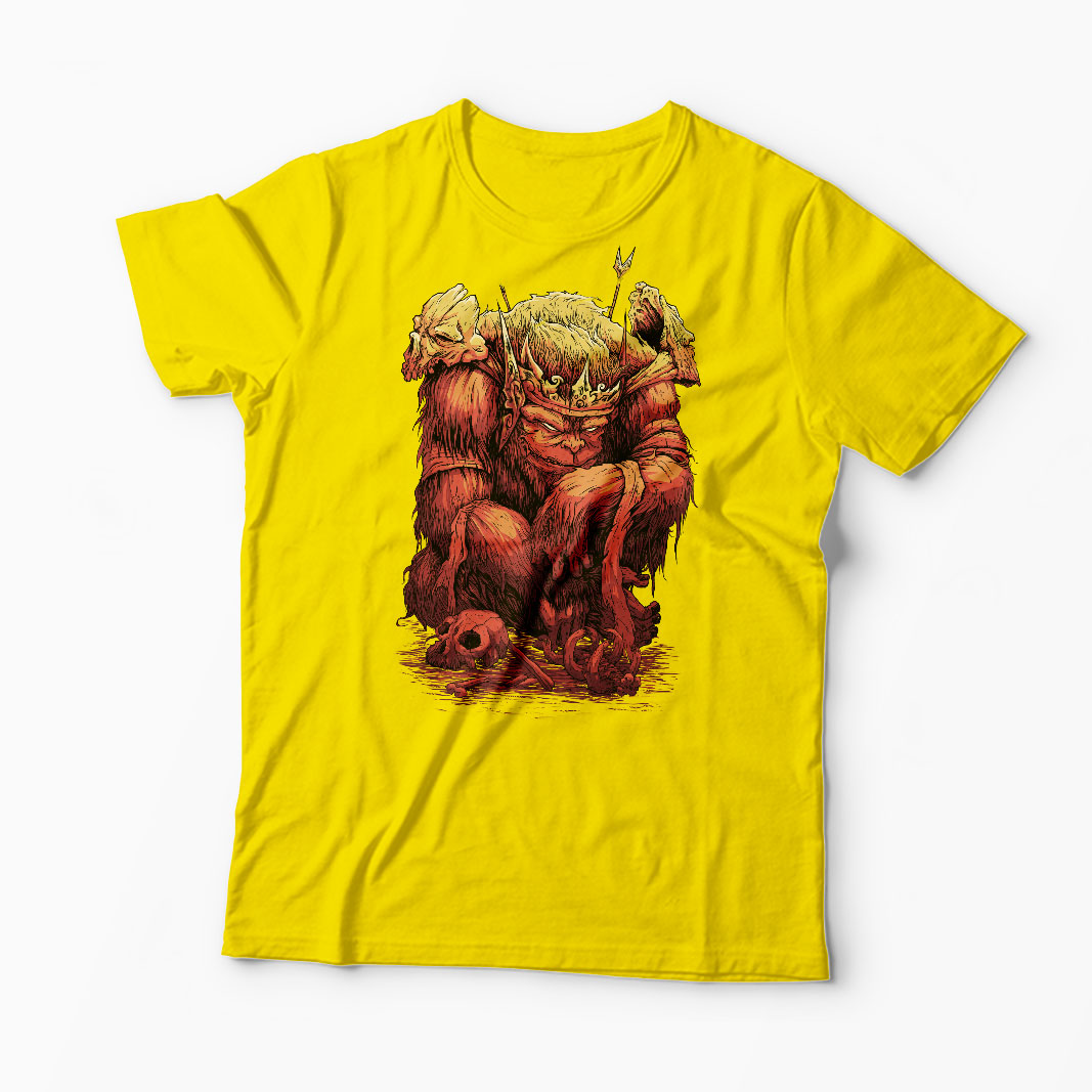 Tricou King Ape - Bărbați-Galben