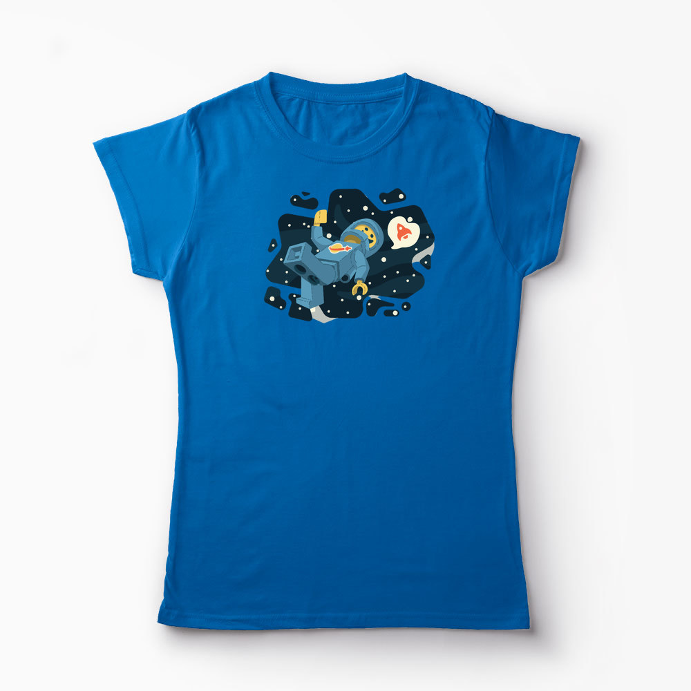 Tricou Lego Astronaut Spațiu - Femei-Albastru Regal