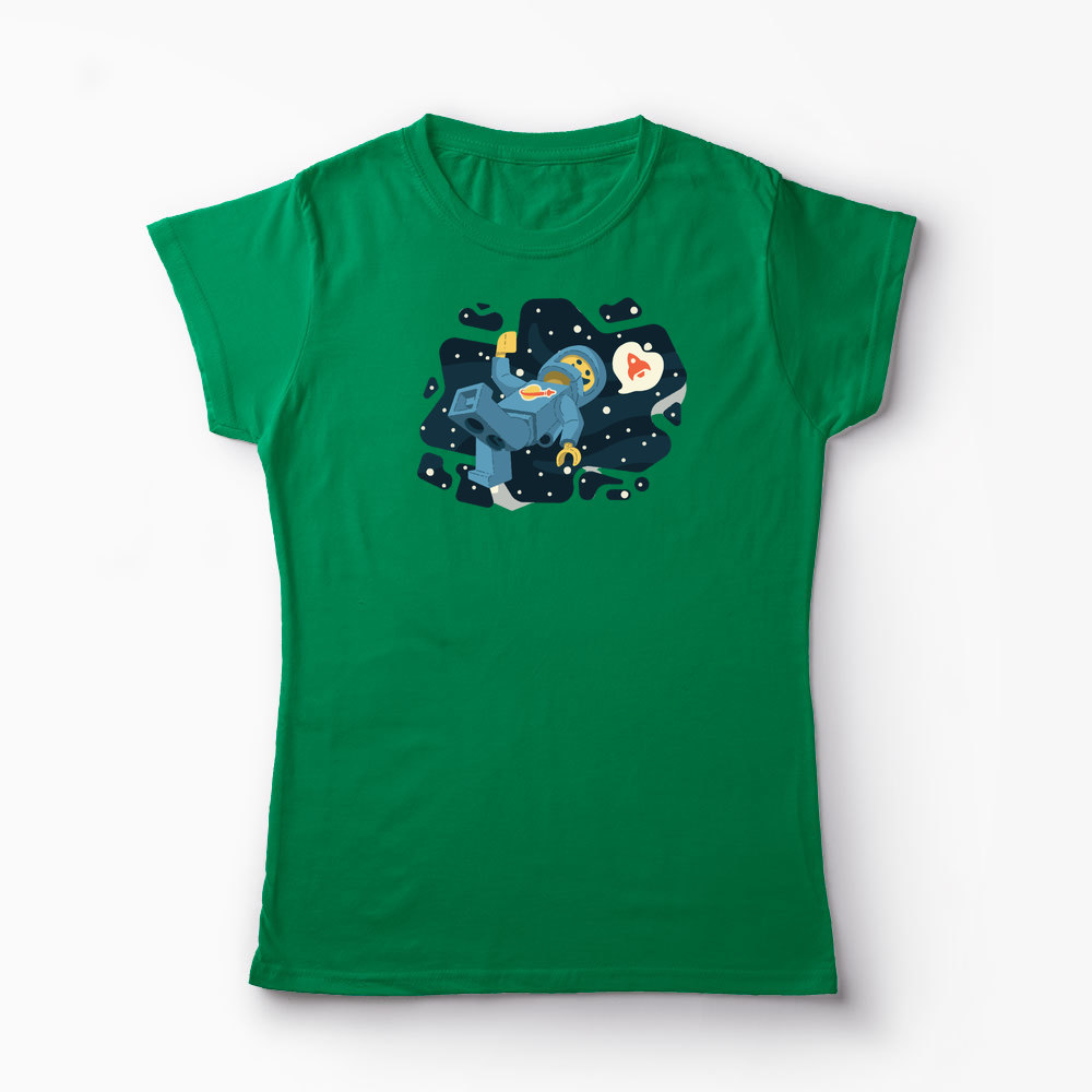 Tricou Lego Astronaut Spațiu - Femei-Verde