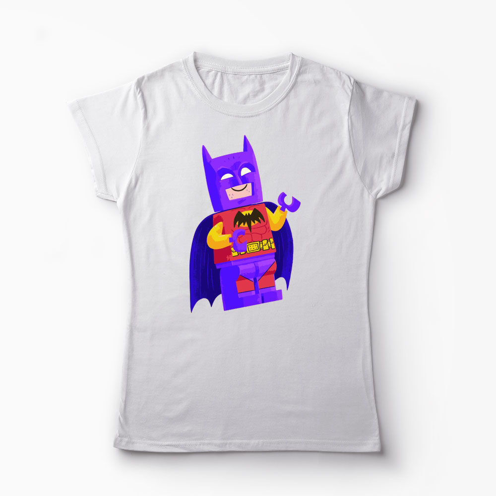 Tricou Lego Betman - Femei-Alb