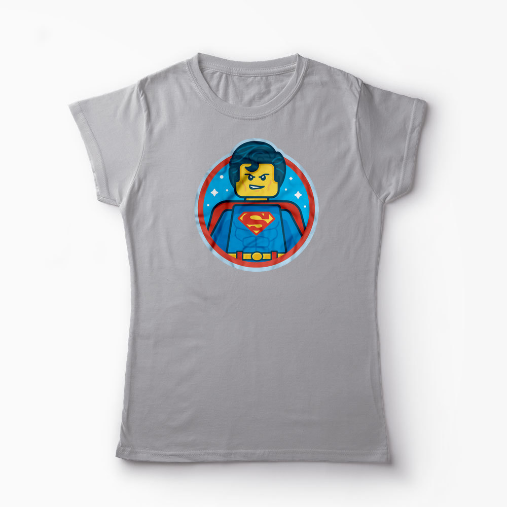 Tricou Lego Superman - Femei-Gri