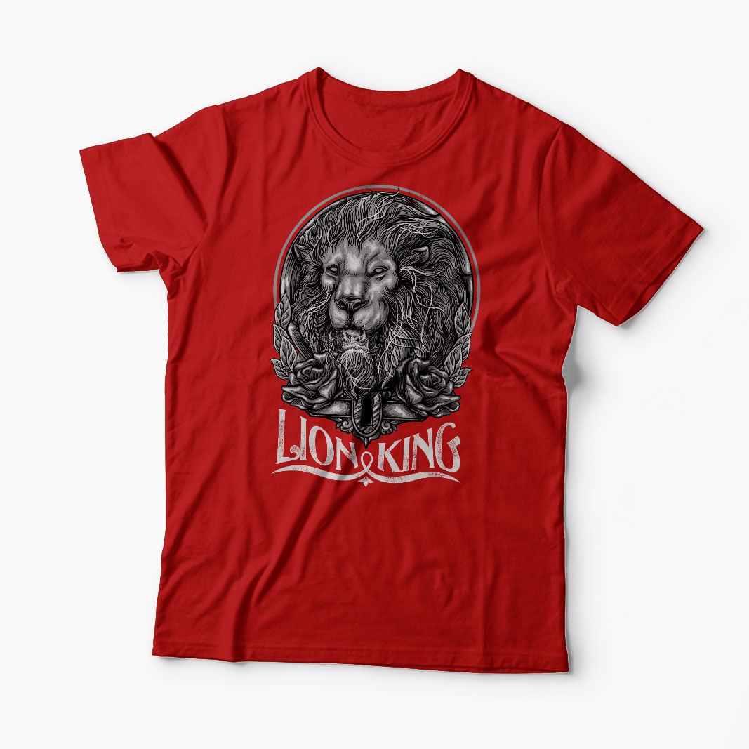 Tricou Lion King  - Bărbați-Roșu