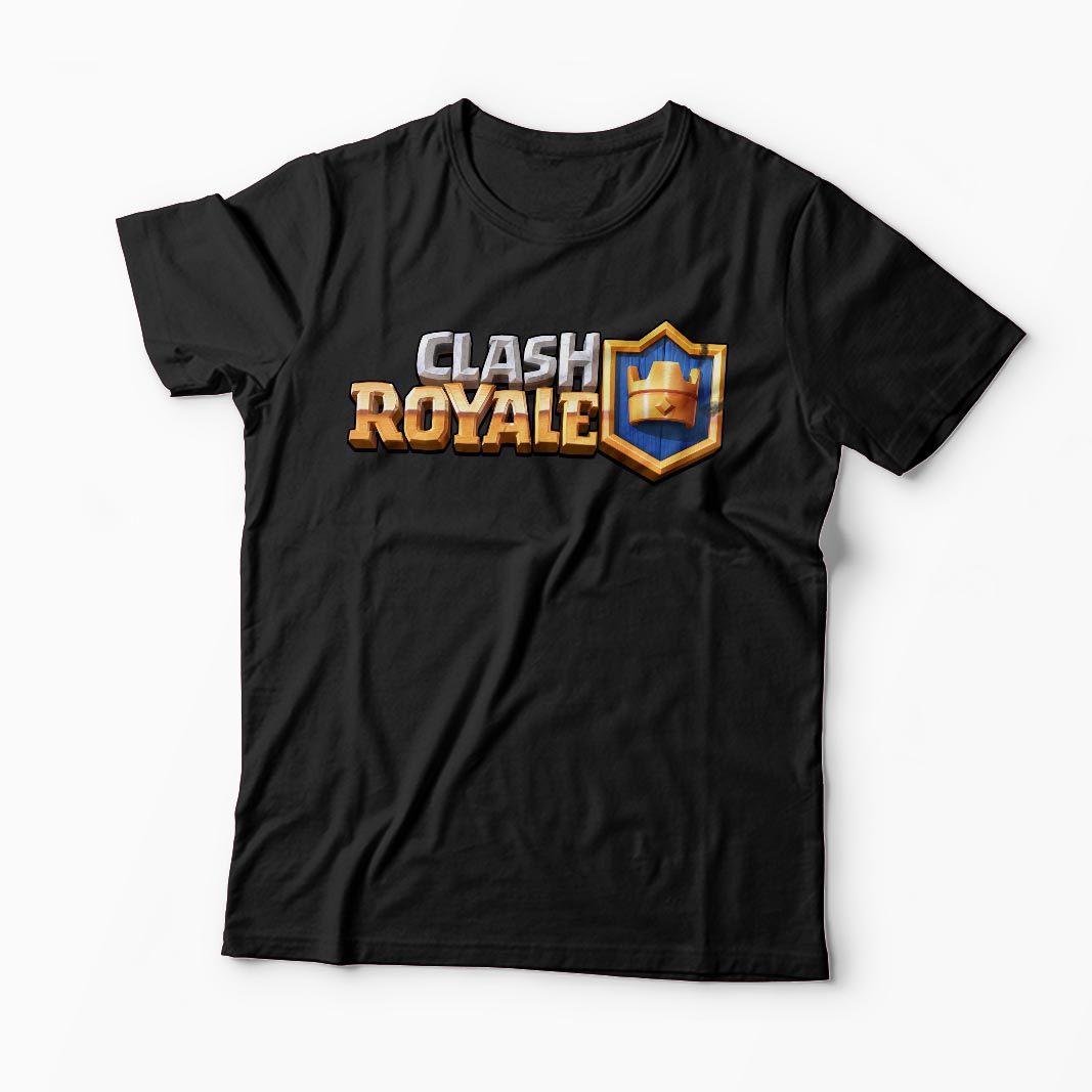 Tricou Logo Clash Royale - Bărbați-Negru