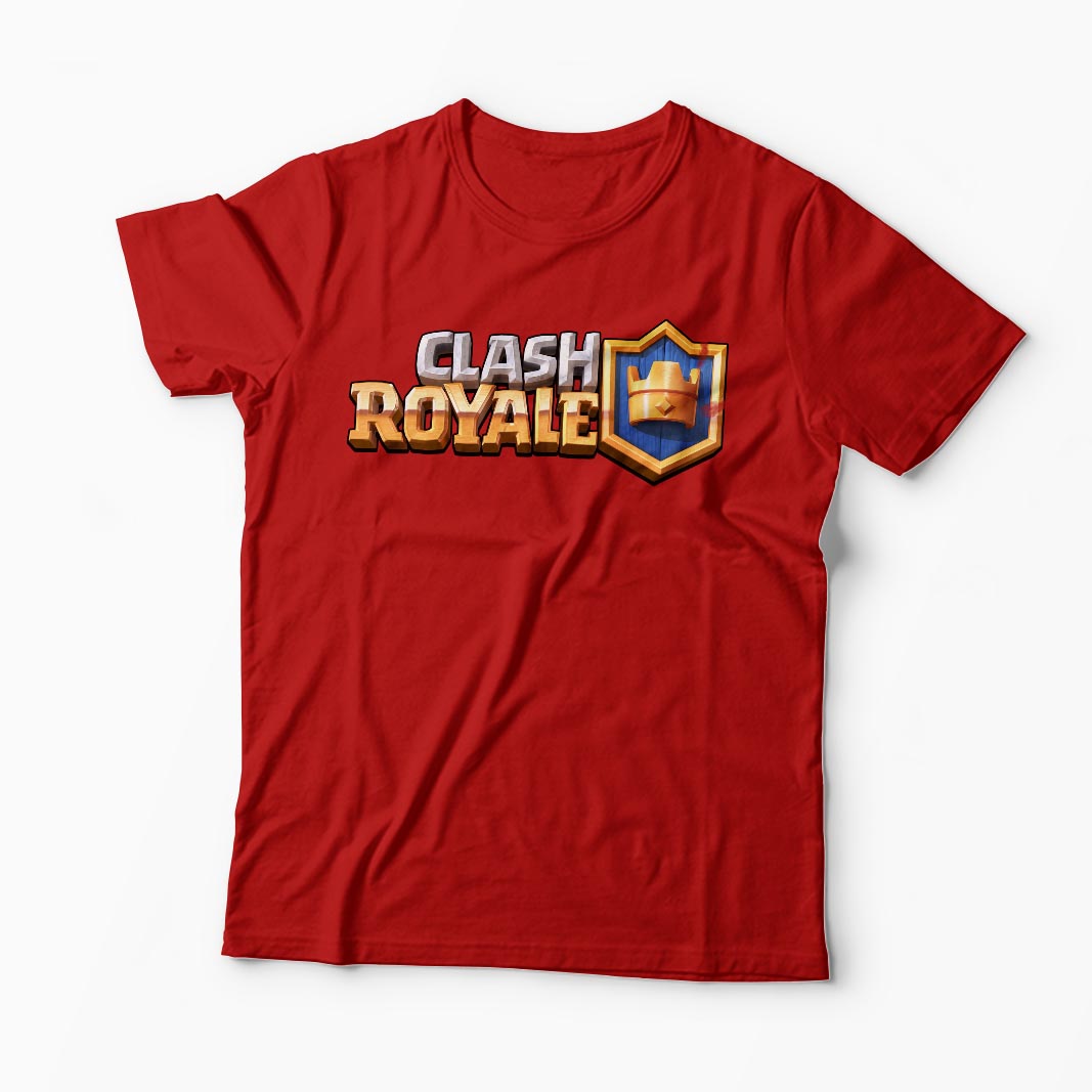 Tricou Logo Clash Royale - Bărbați-Roșu