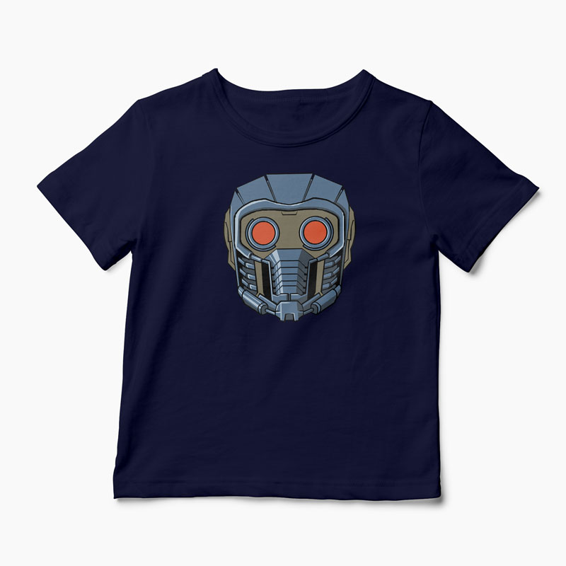 Tricou Mască Star Lord - Copii-Bleumarin