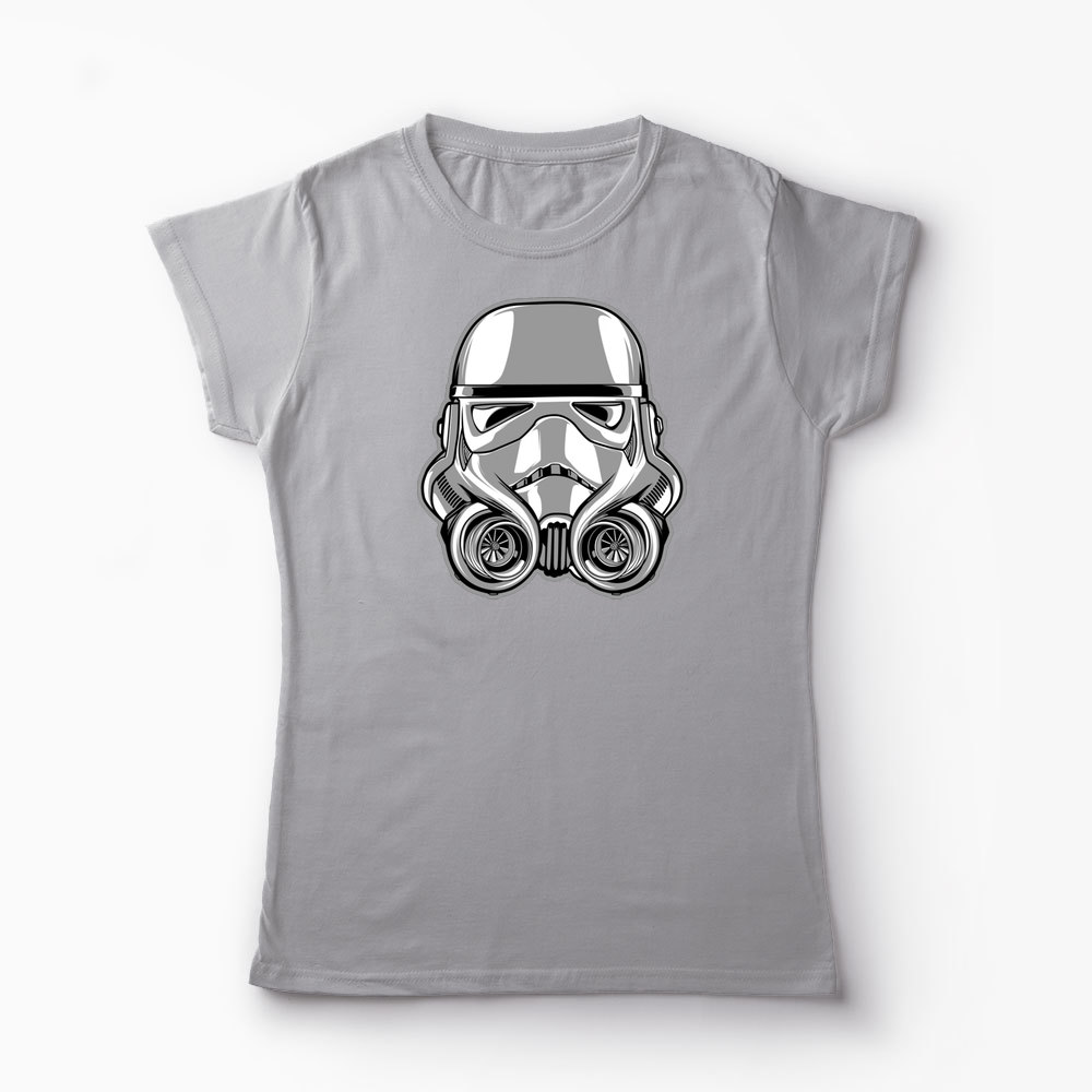 Tricou Mașini Tunate Turbotrooper - Femei-Gri