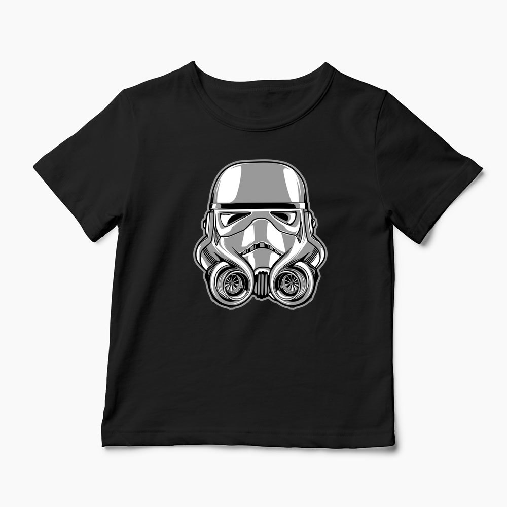 Tricou Mașini Tunate Turbotrooper - Copii-Negru