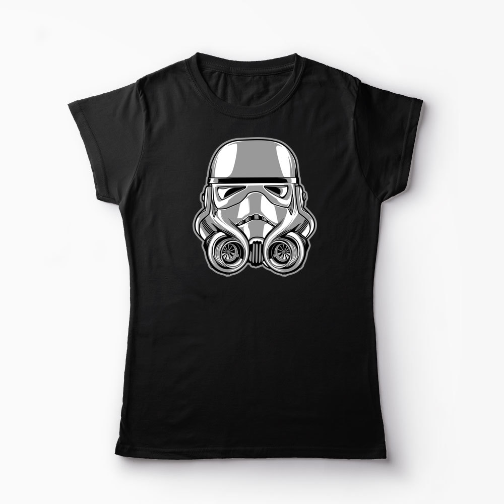 Tricou Mașini Tunate Turbotrooper - Femei-Negru