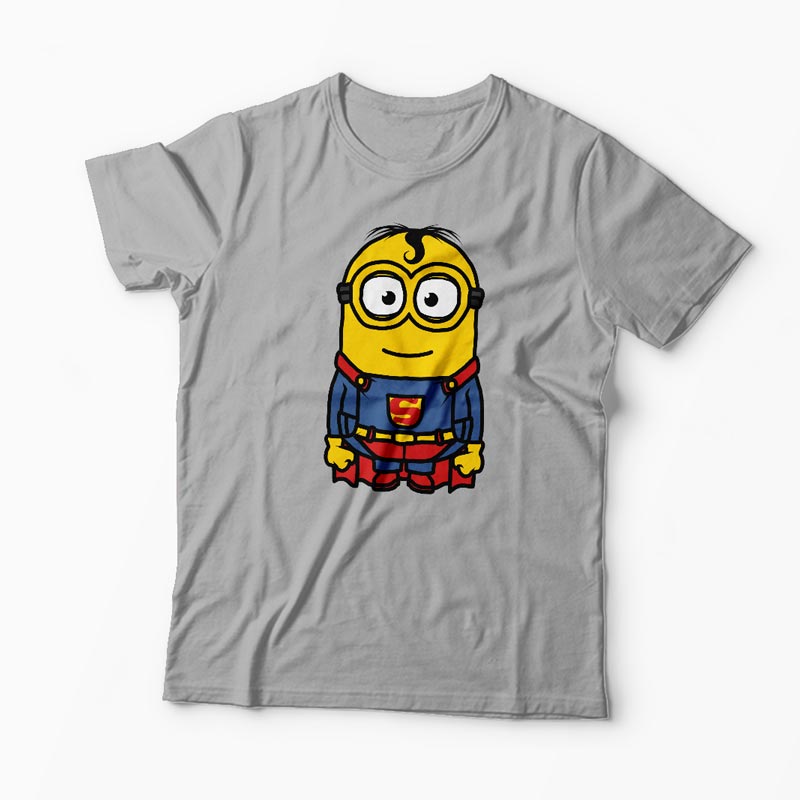 Tricou Minion Superman - Bărbați-Gri