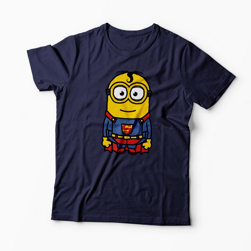 Tricou Minion Superman - Bărbați-Bleumarin