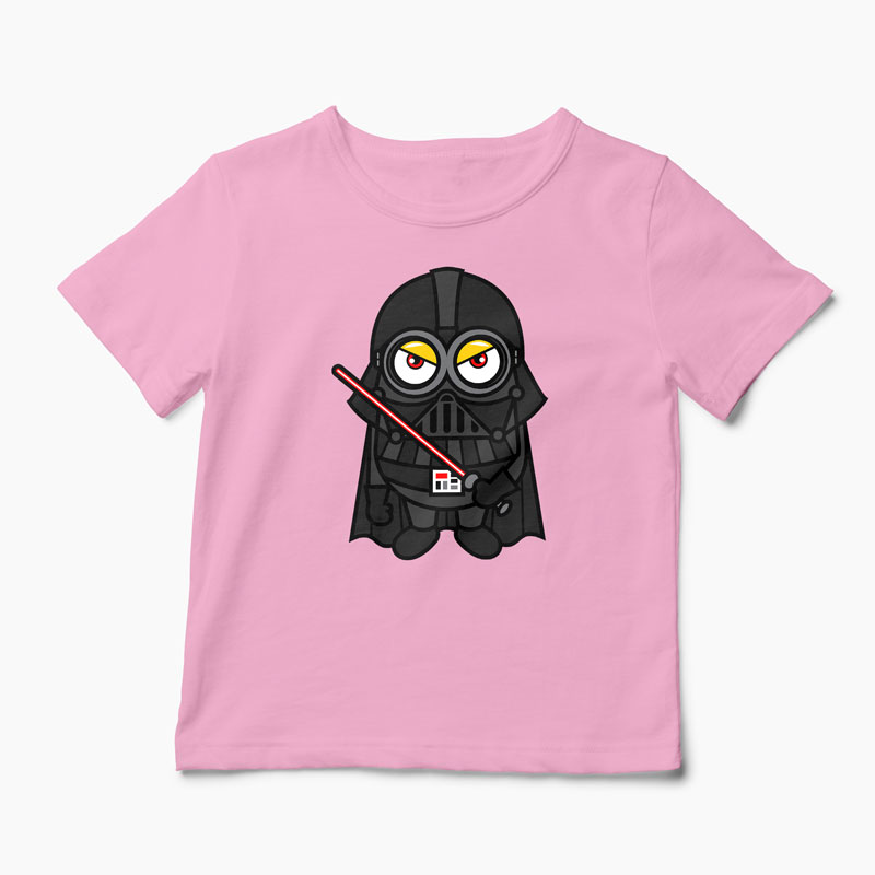 Tricou Minion Vader - Copii-Roz