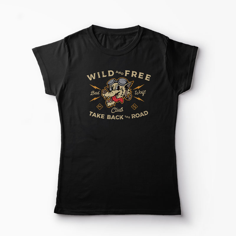 Tricou Motorhead Bad Wolf - Femei-Negru