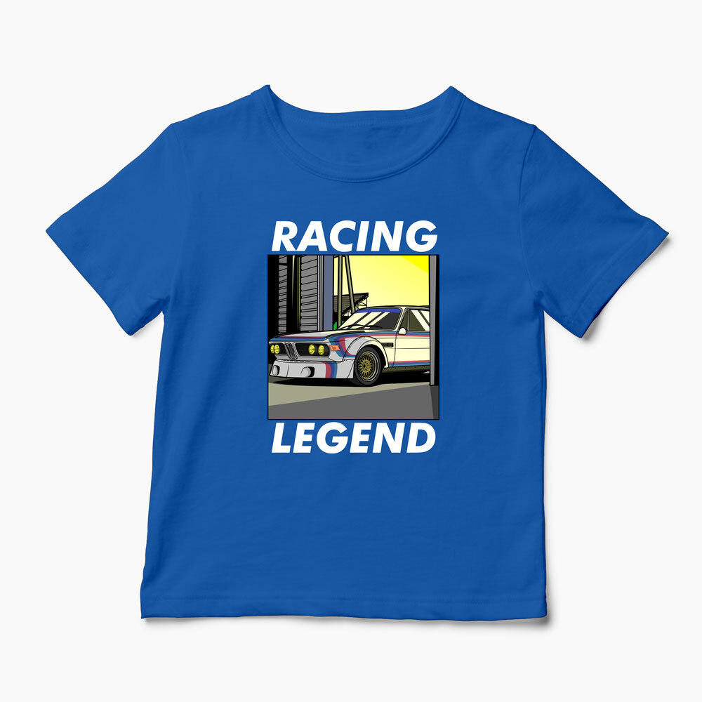 Tricou Personalizat BMW E9 Legend - Copii-Albastru Regal