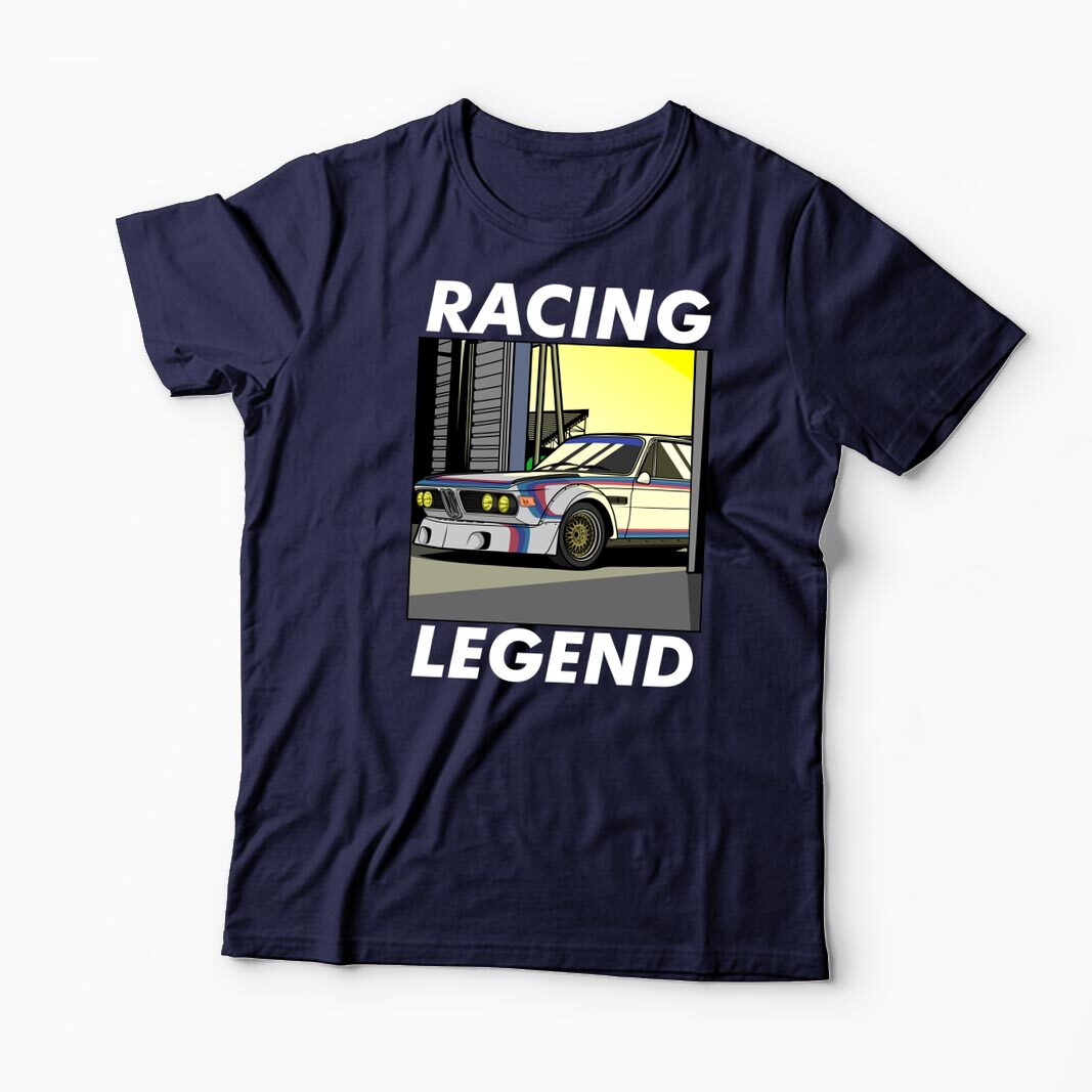 Tricou Personalizat BMW E9 Legend - Bărbați-Bleumarin