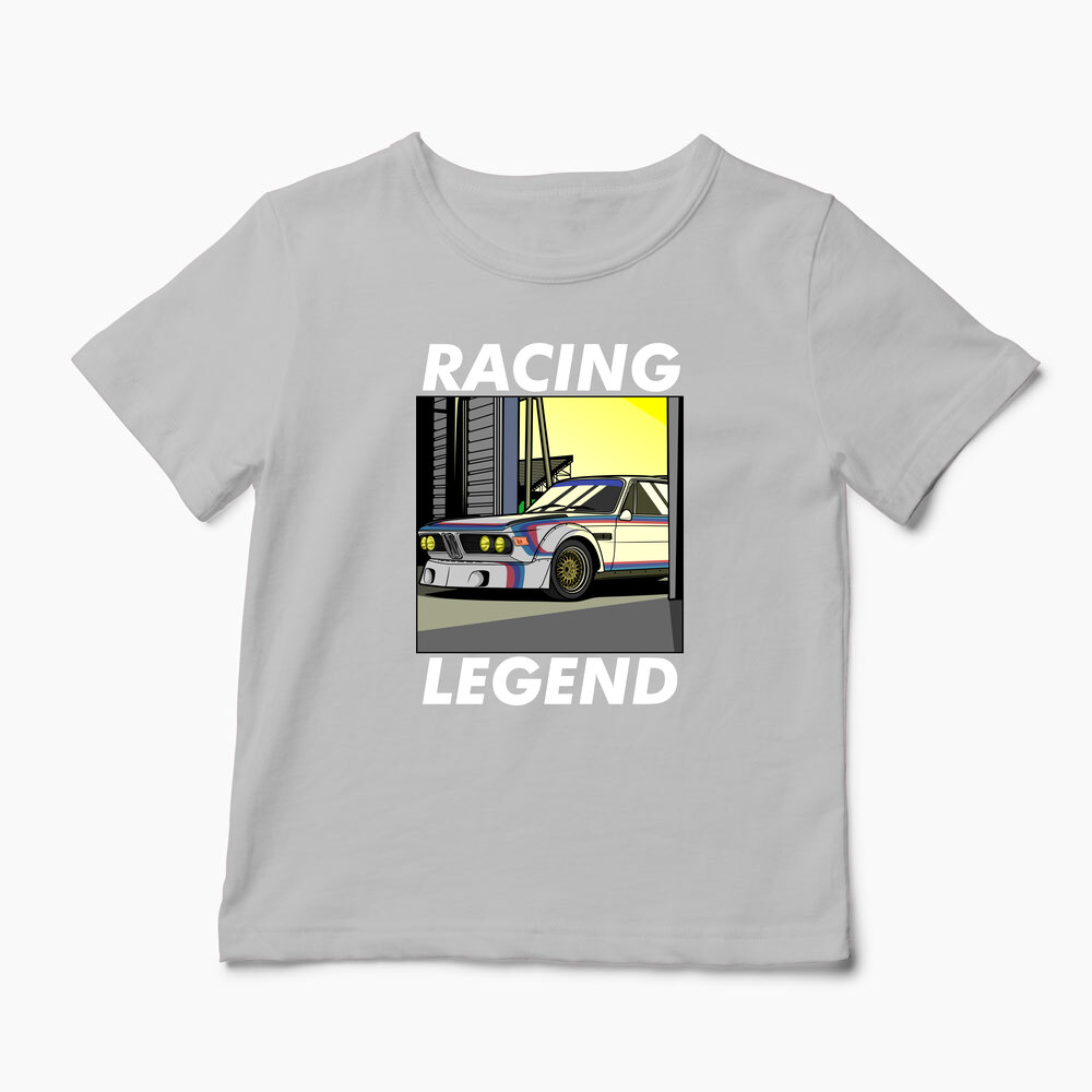 Tricou Personalizat BMW E9 Legend - Copii-Gri