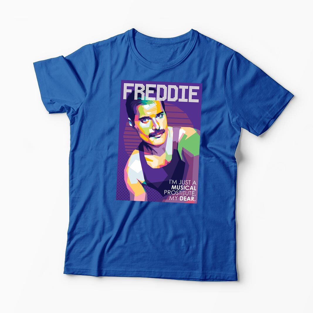 Tricou Personalizat Freddie - I'm Just a Musical... - Bărbați-Albastru Regal