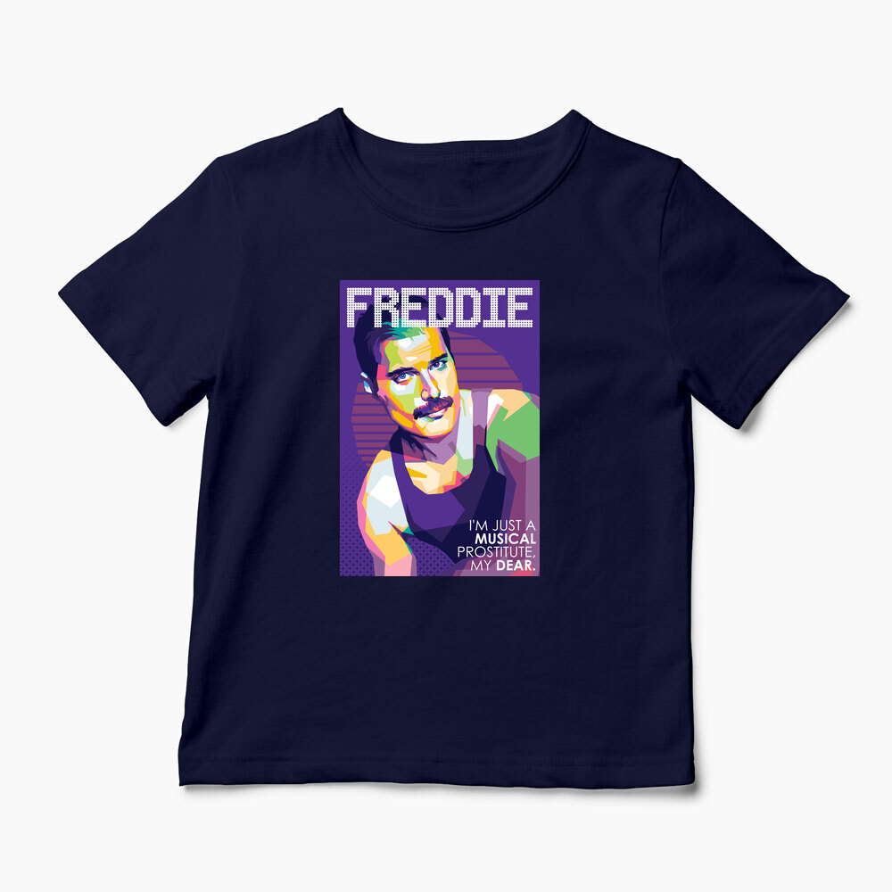 Tricou Personalizat Freddie - I'm Just a Musical... - Copii-Bleumarin