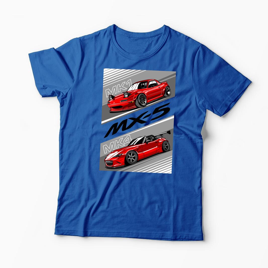 Tricou Personalizat Mazda MX-5 NA ND - Bărbați-Albastru Regal