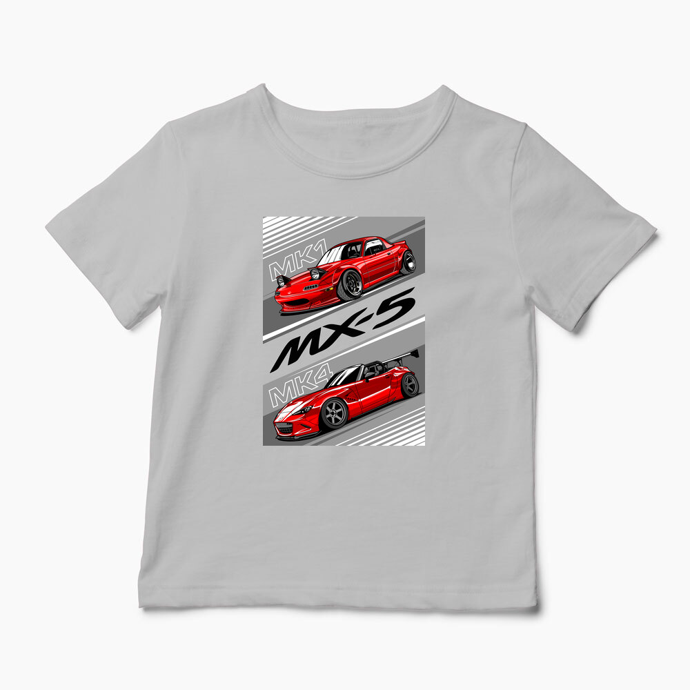 Tricou Personalizat Mazda MX-5 NA ND - Copii-Gri