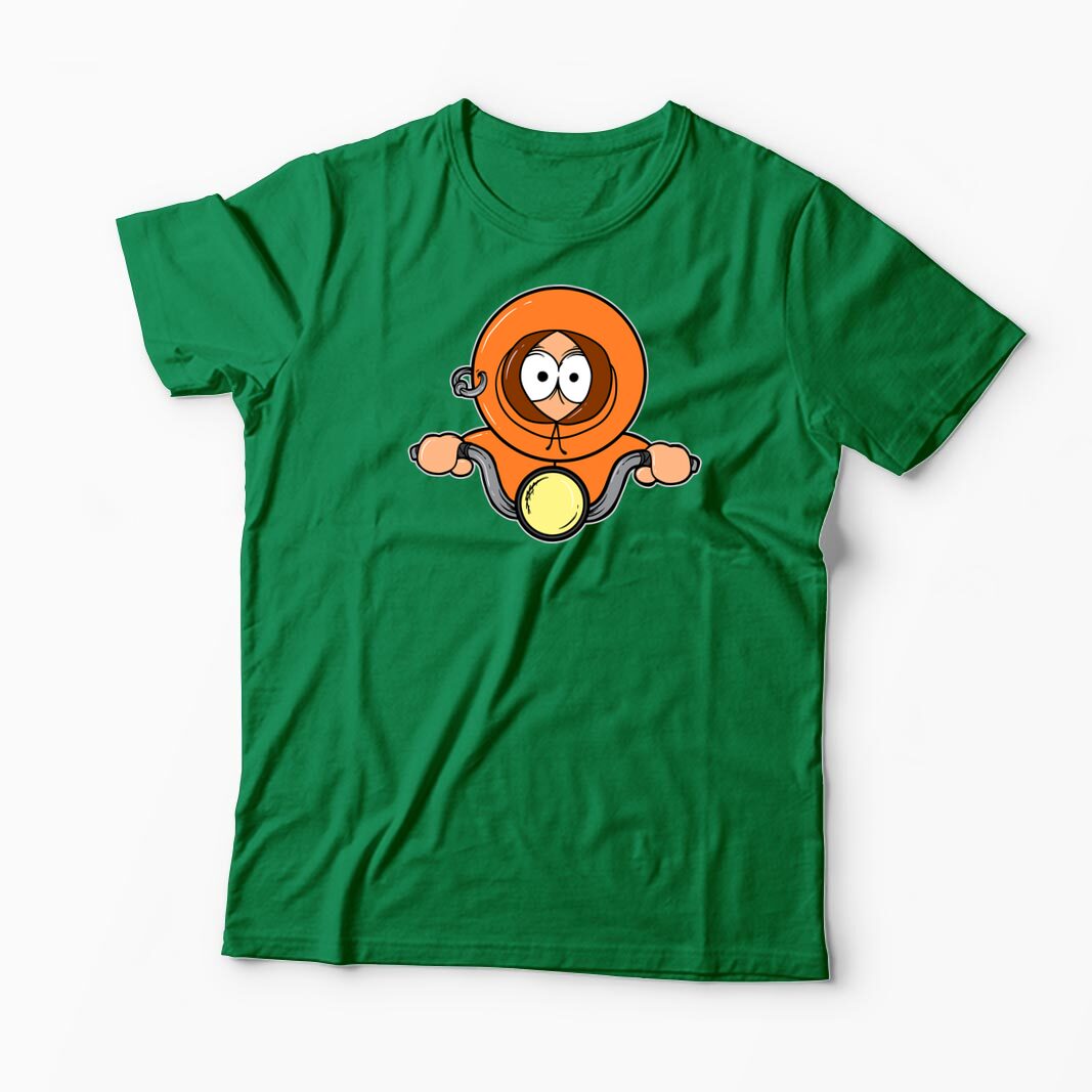 Tricou Personalizat South Park Biker Kenny - Bărbați-Verde