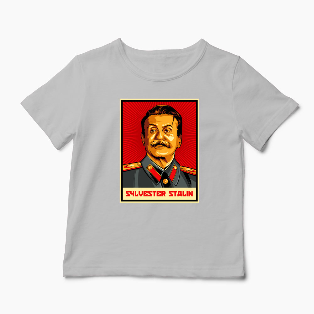 Tricou Personalizat Sylvester Stalin - Copii-Gri