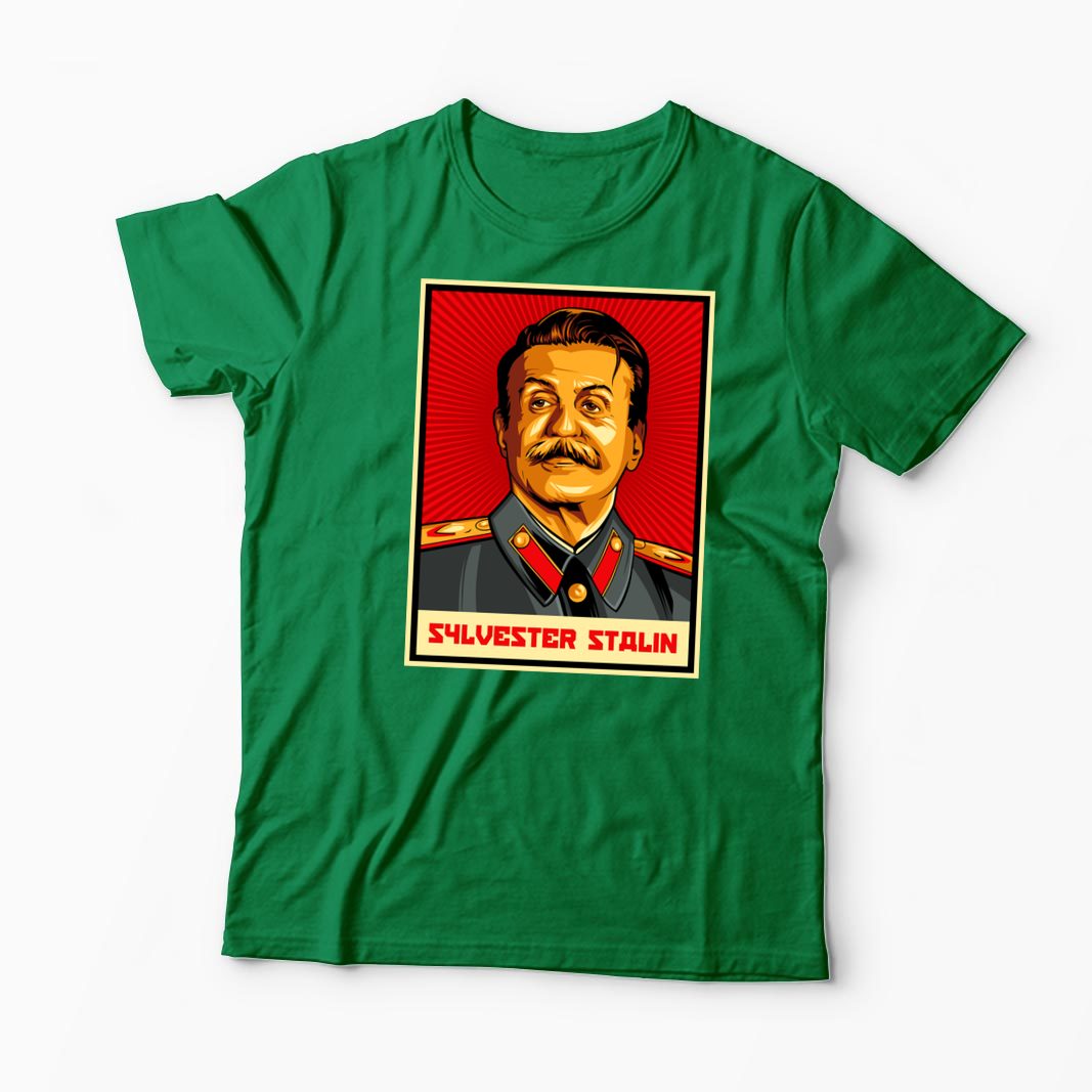 Tricou Personalizat Sylvester Stalin - Bărbați-Verde