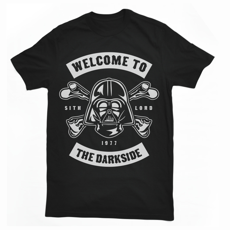 Tricou Personalizat  Welcome To The Darkside