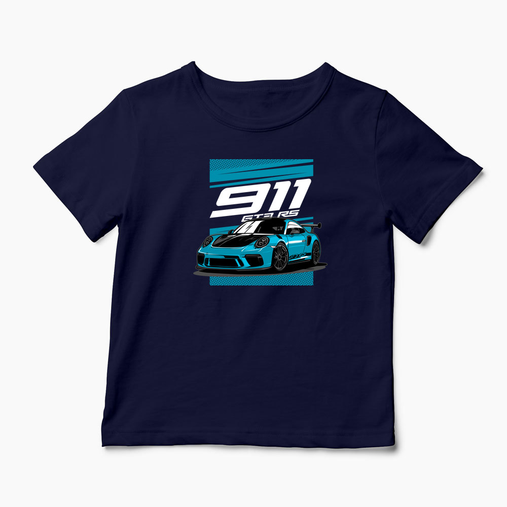 Tricou Mașină 911 GT3 RS - Copii-Bleumarin