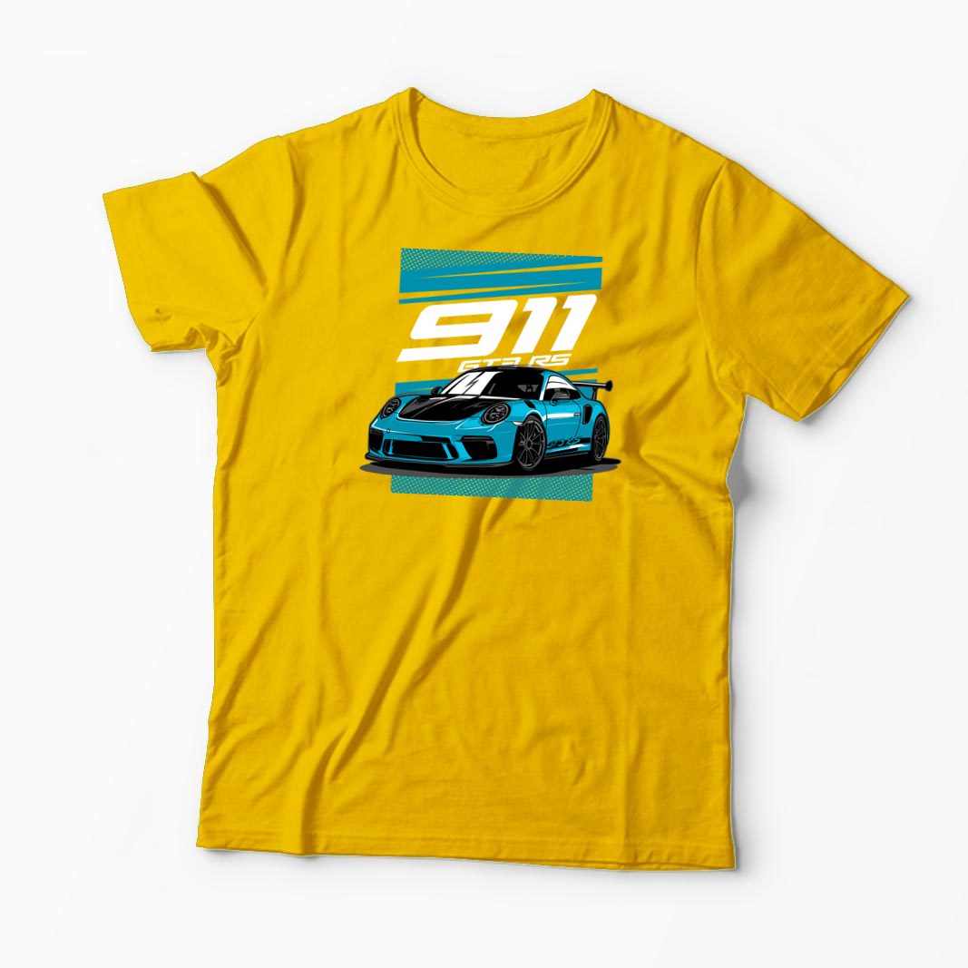 Tricou Mașină 911 GT3 RS - Bărbați-Galben