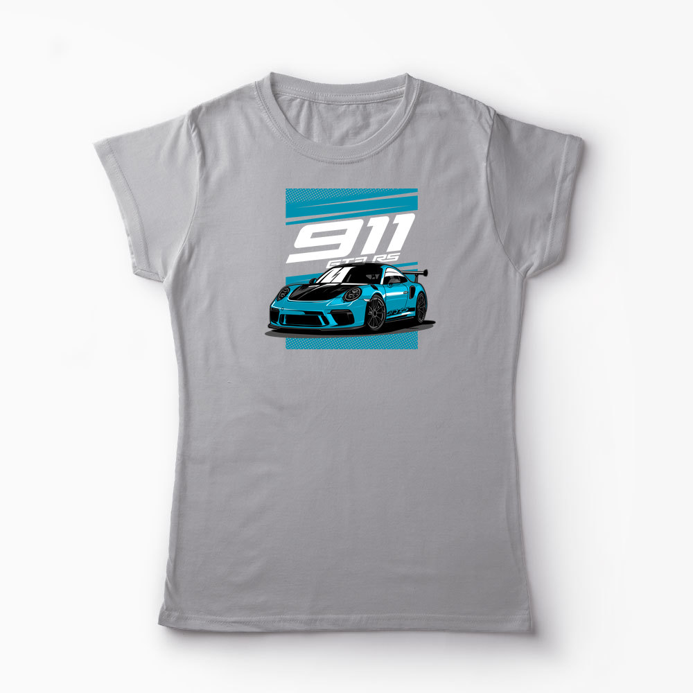 Tricou Mașină 911 GT3 RS - Femei-Gri